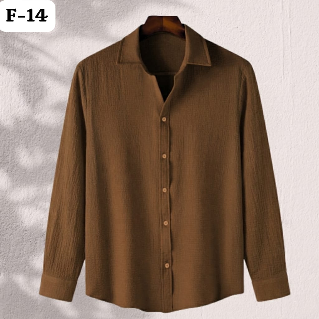 Texture Premium Full Sleeve Shirt |F-14