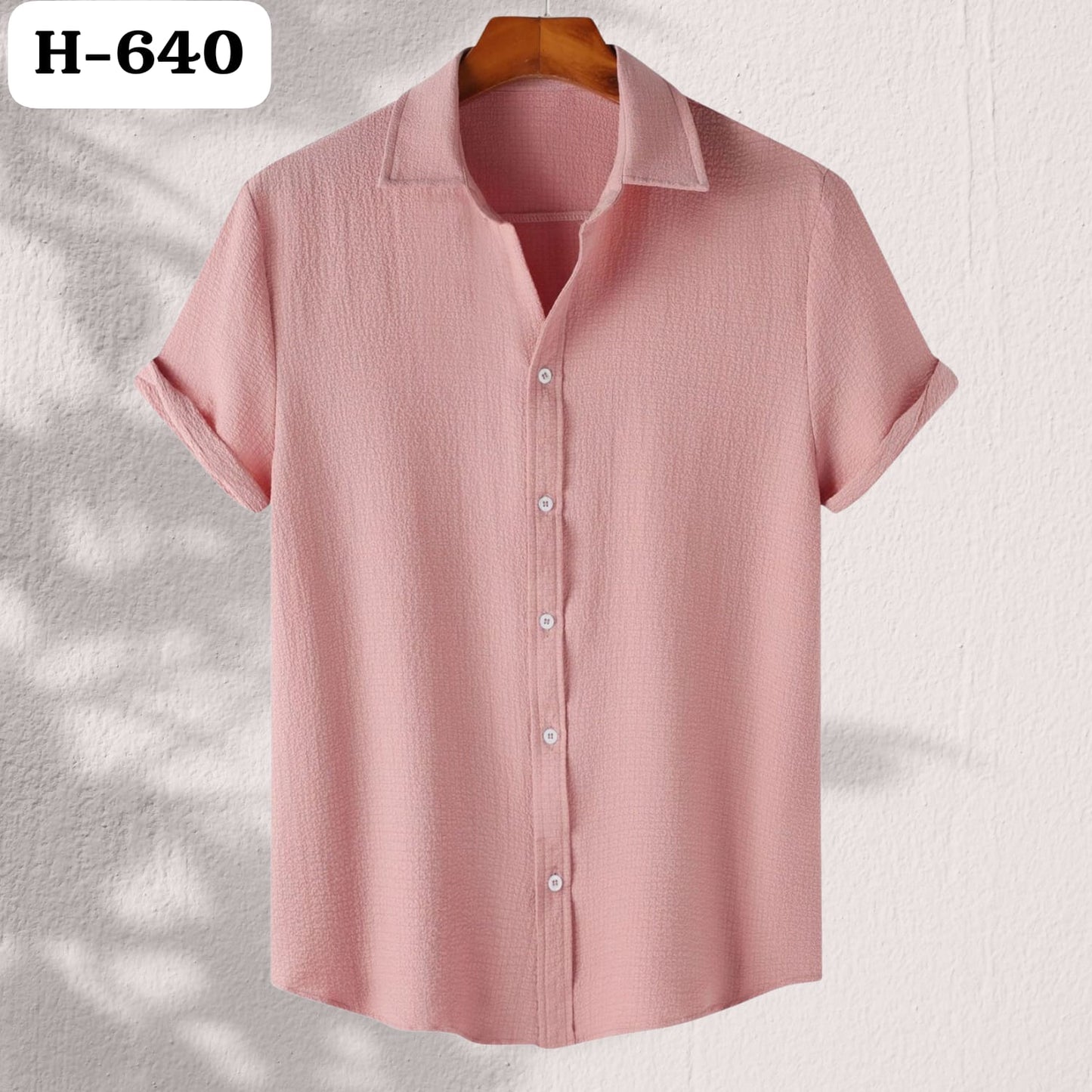 Texture Premium Half Sleeve Shirt |H-640