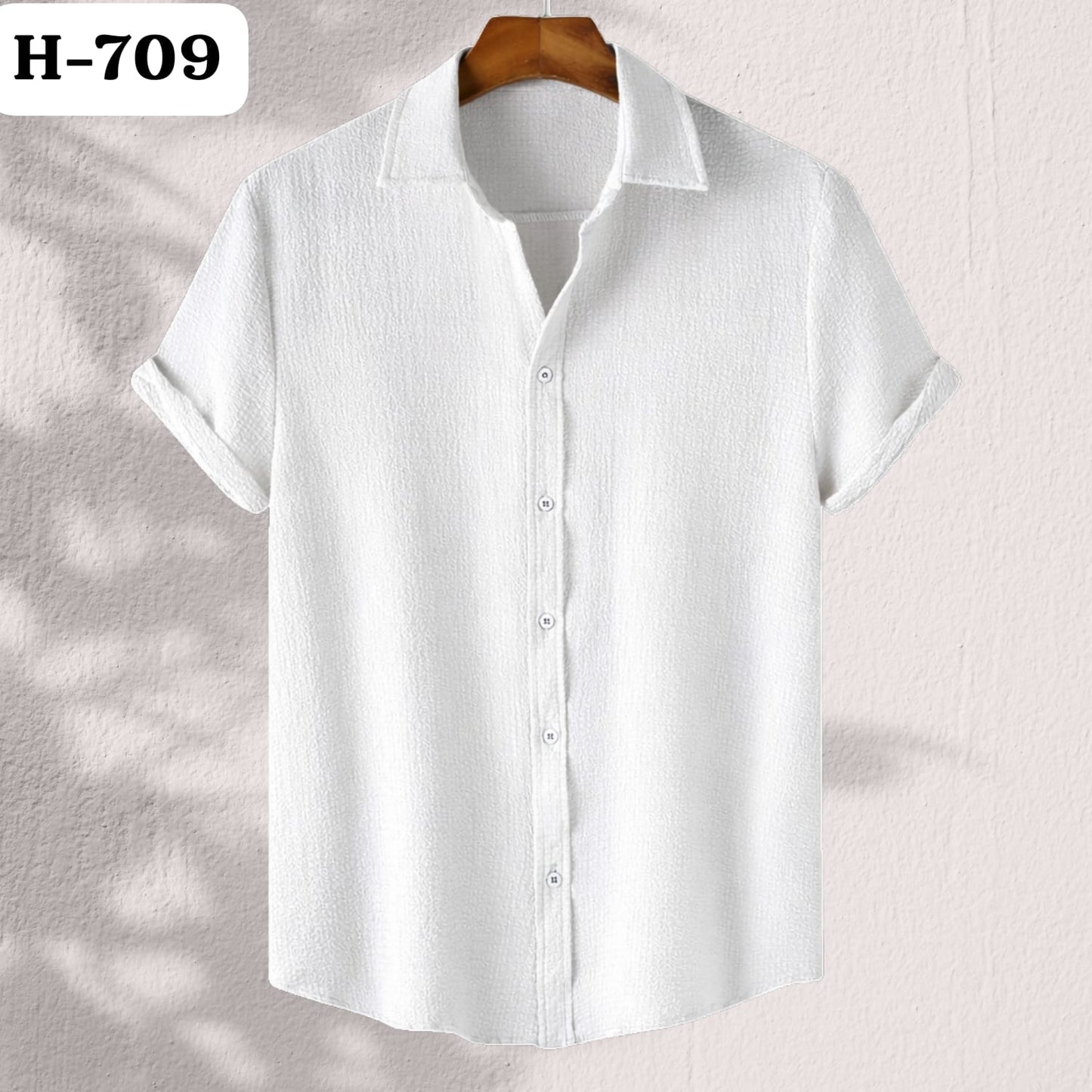 Texture Premium Half Sleeve Shirt |H-709