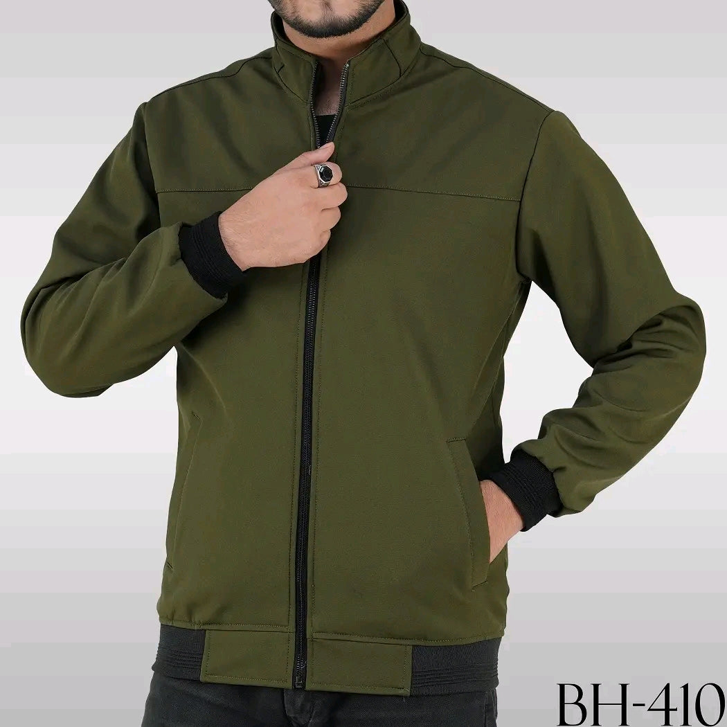 Men’s Bonded Jacket in Olive-BH-410