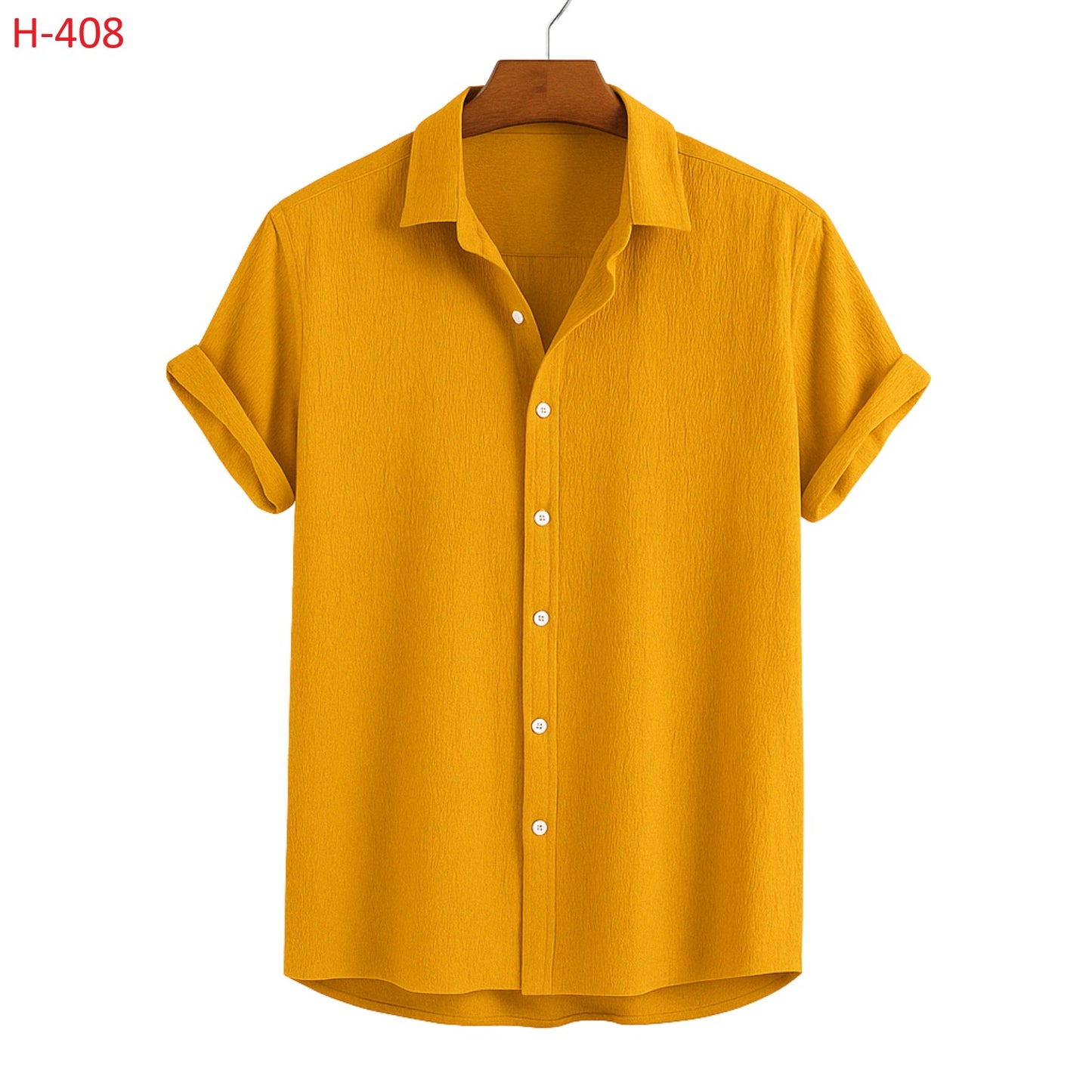 Texture Premium Half Sleeve Shirt |H-408