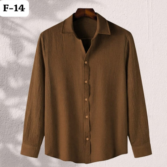 Texture Premium Full Sleeve Shirt |F-14