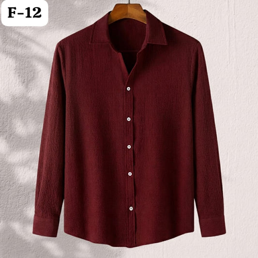 Texture Premium Full Sleeve Shirt |F-12