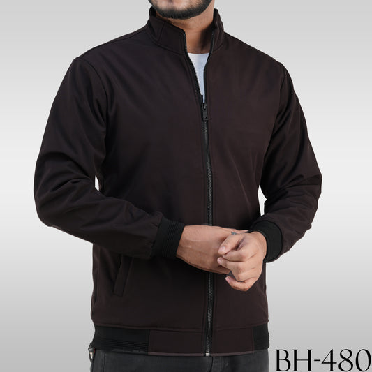 Men’s Bonded Jacket in coffee-BH-480