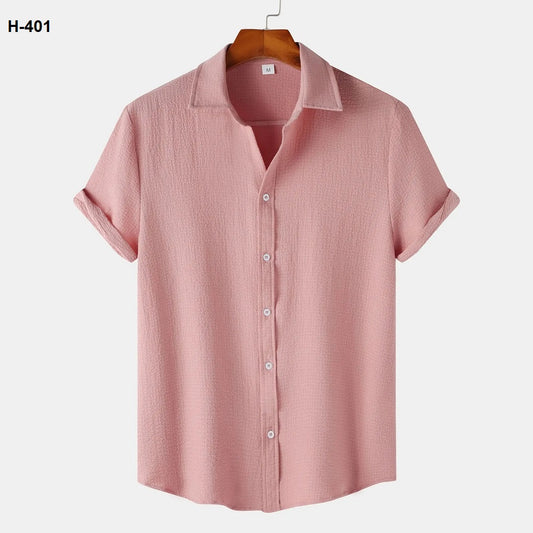 BABY PINK HALF SLEEVE SHIRT