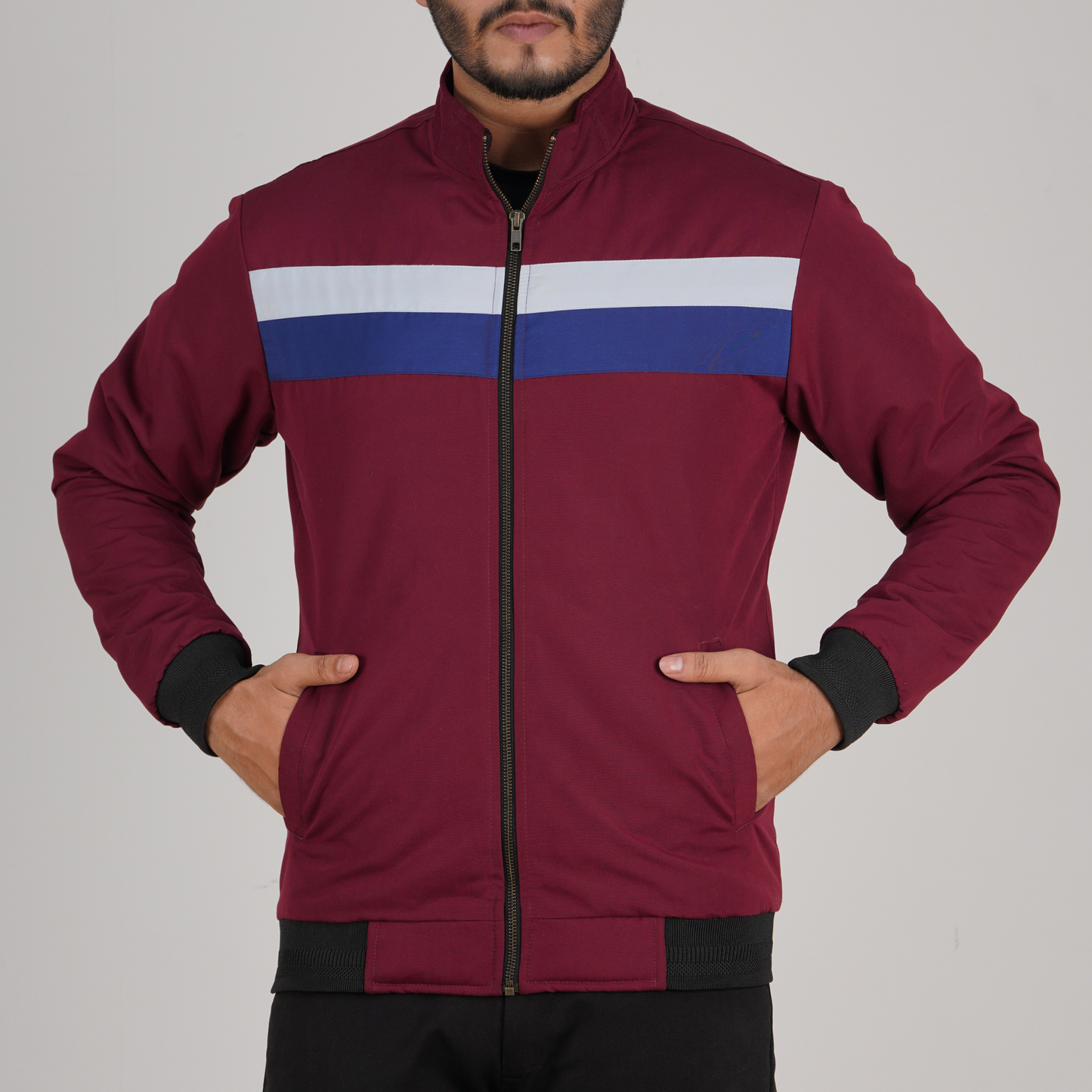 TWO STEP HIGH-NECK WINTER JACKET DGI-30 MAROON