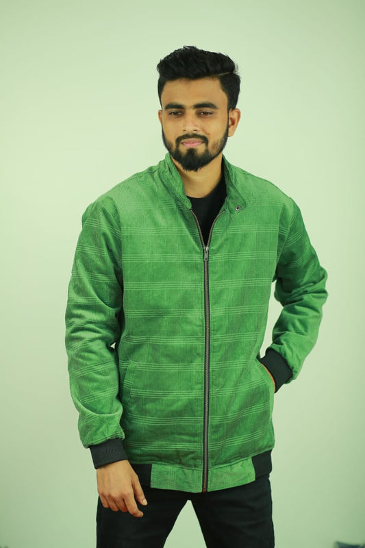 Men’s Corduroy Jacket in SEA GREEN -CD-30