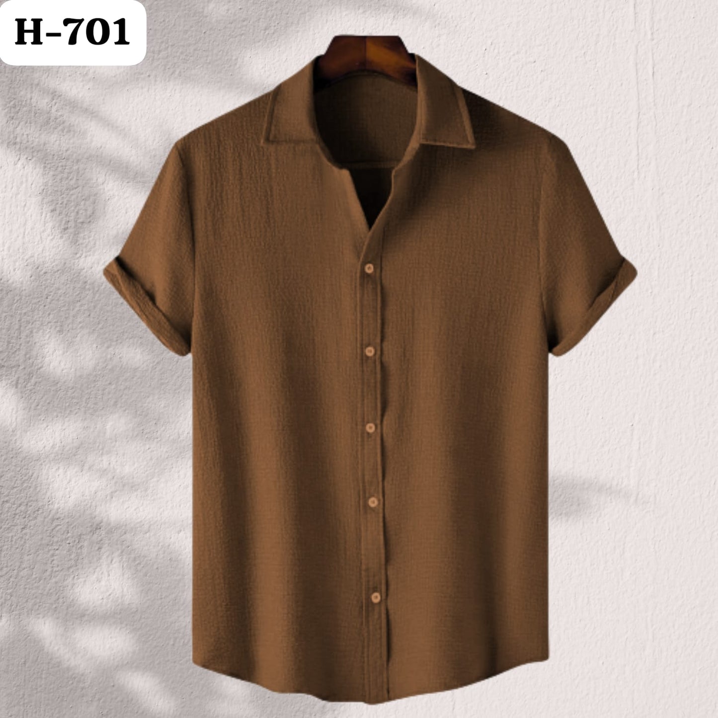 Texture Premium Half Sleeve Shirt |H-701