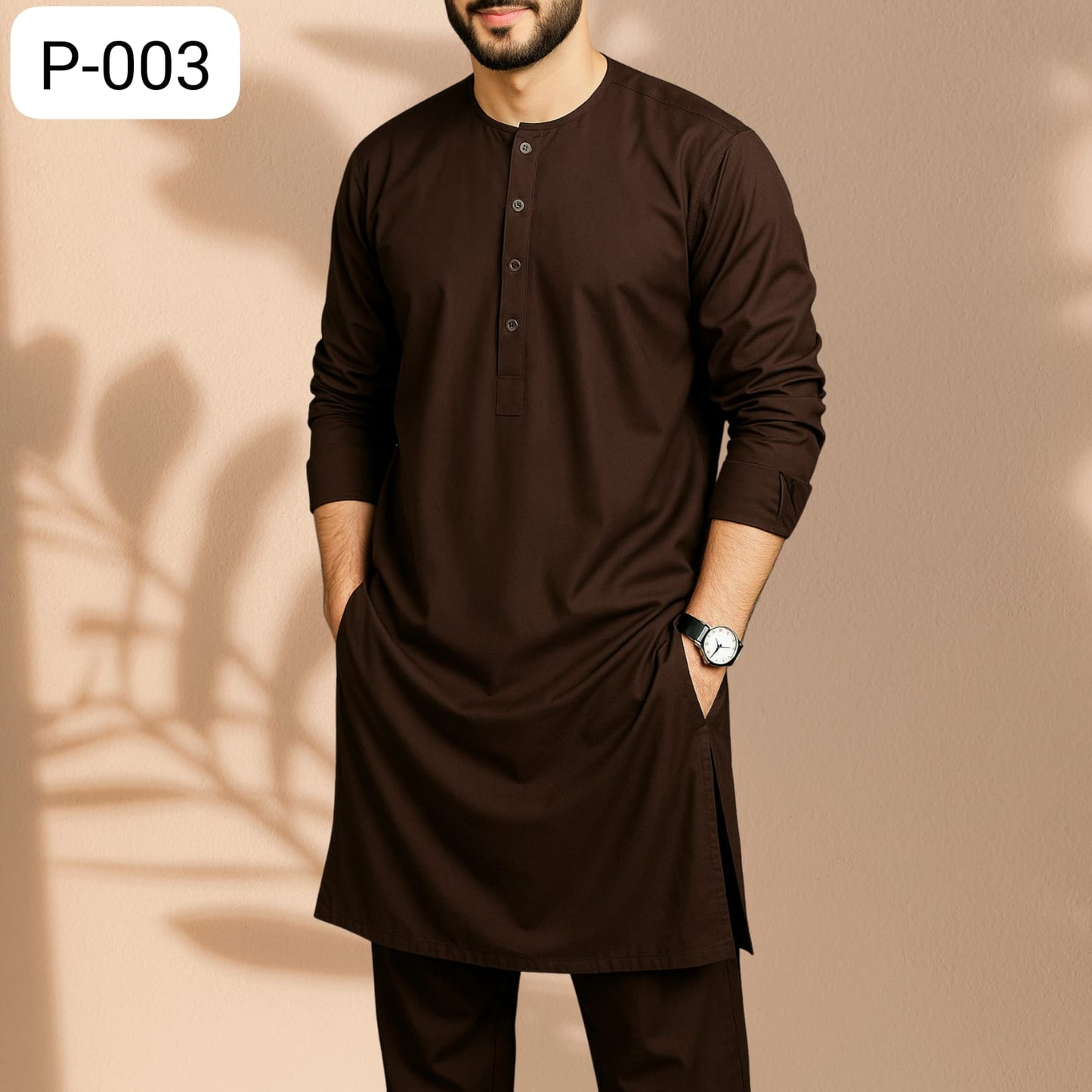 coffee Classic Panjabi & Pajama Full Set |P-003