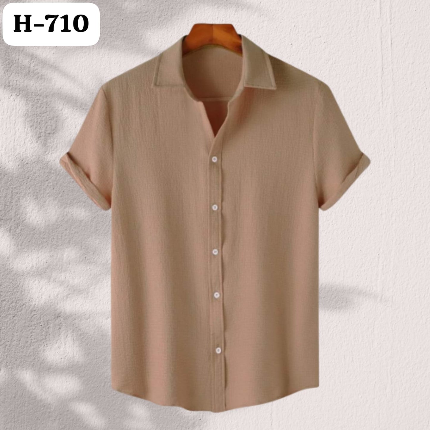 Texture Premium Half Sleeve Shirt |H-710